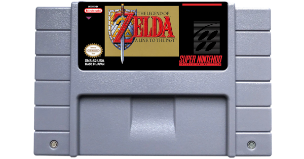 Cartucho de Super Nintendo The Legend of Zelda: A Link to the Past